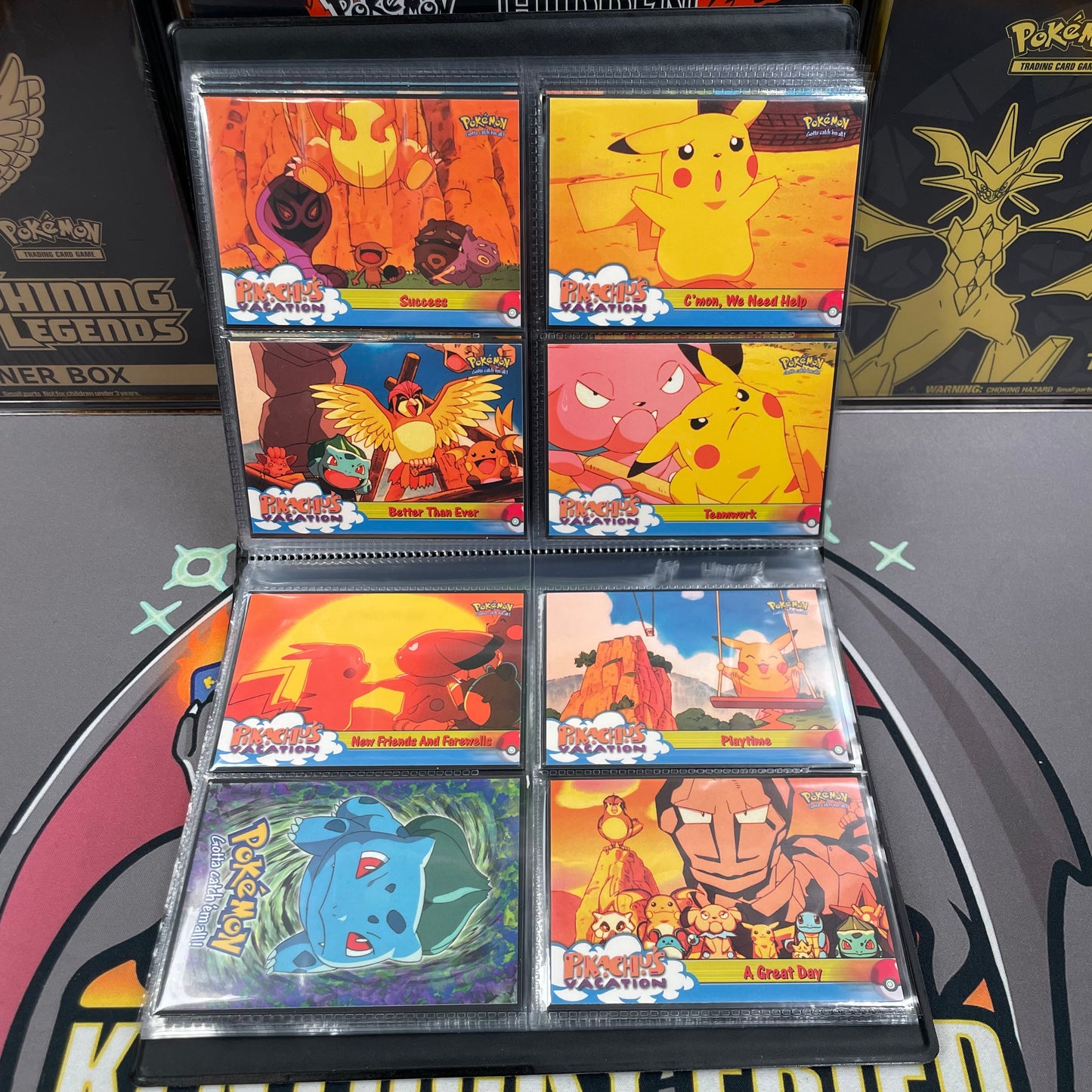 Topps Pokémon ‘The First Movie’ COMPLETE SET (72/72)