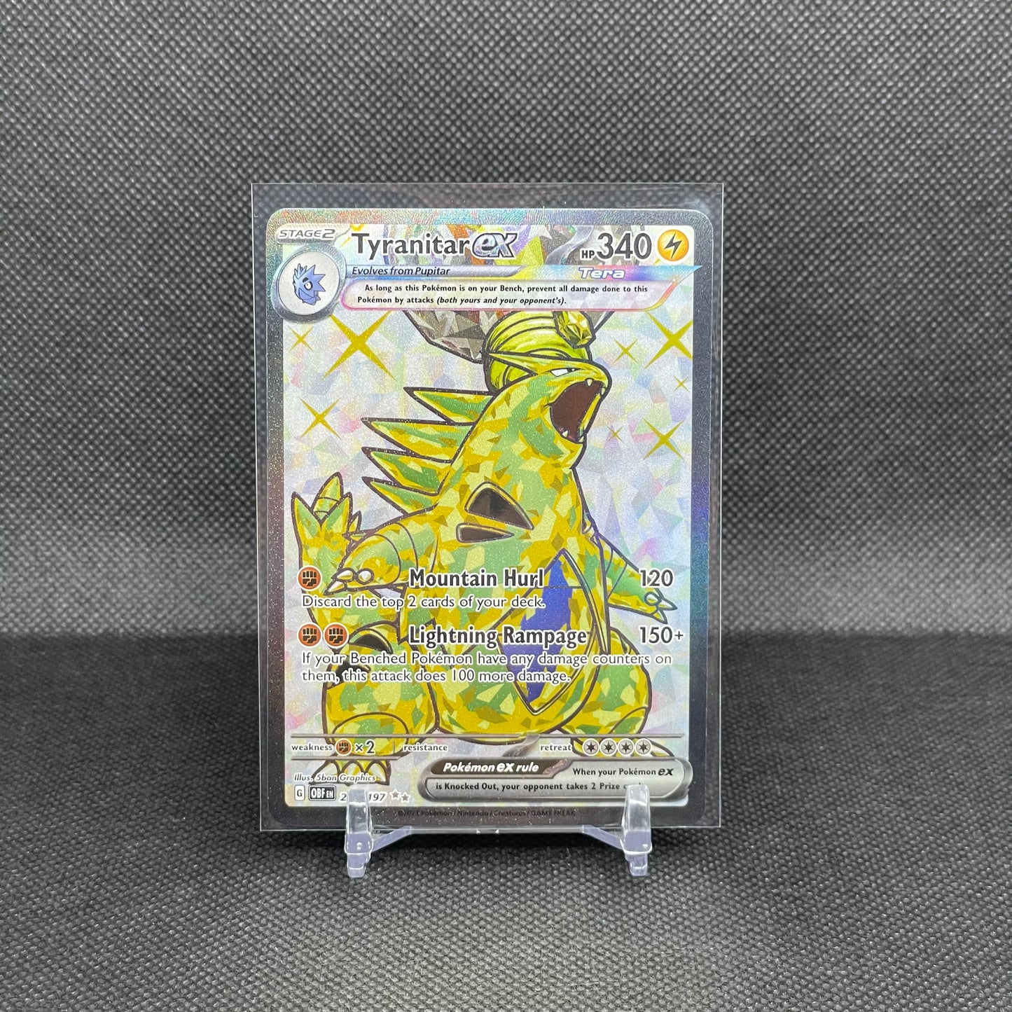 Tyranitar ex - (UR)