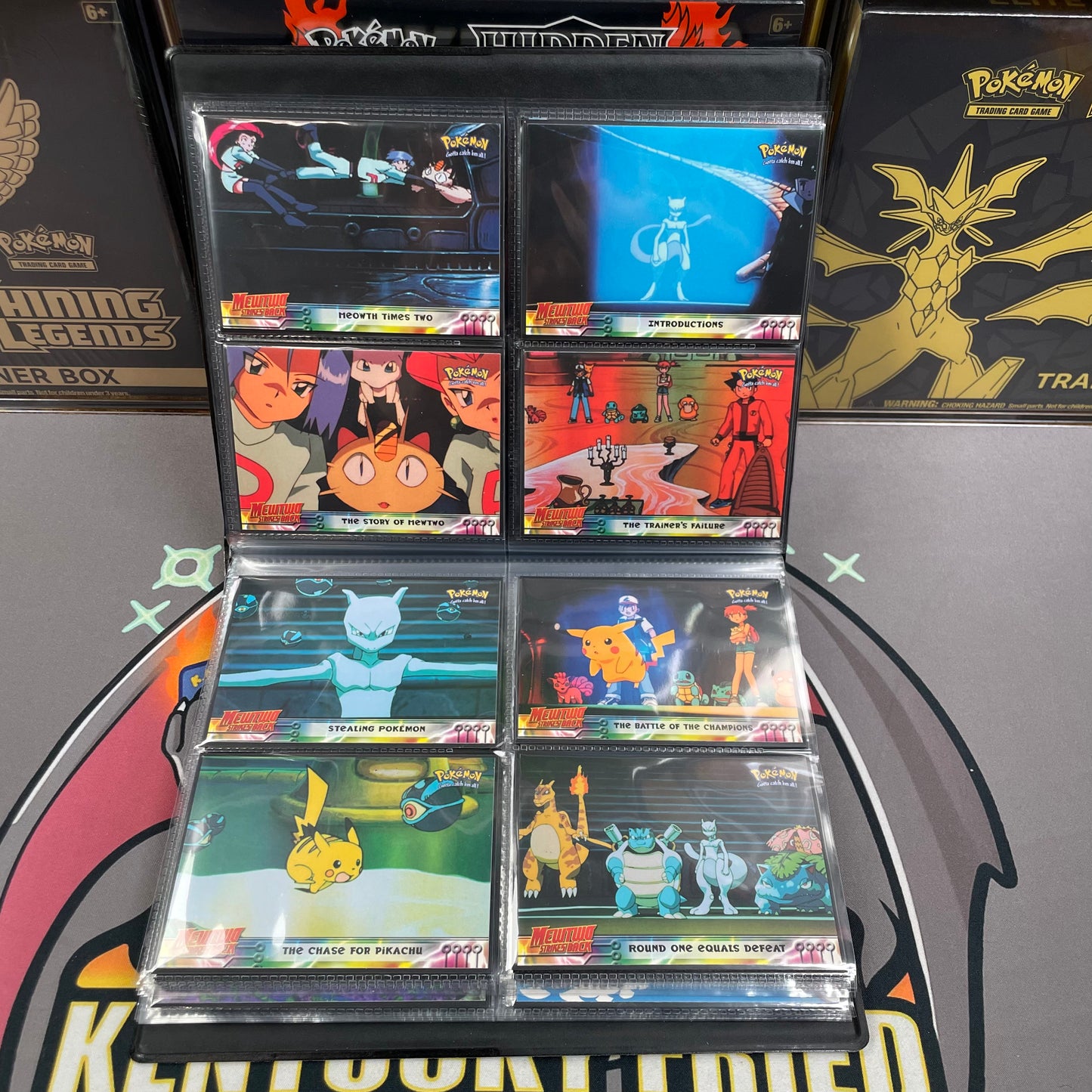 Topps Pokémon ‘The First Movie’ COMPLETE SET (72/72)