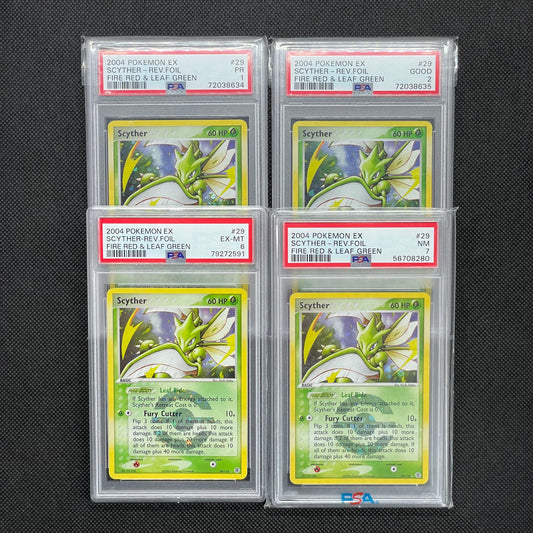 Scyther - Reverse Holo (BUNDLE)