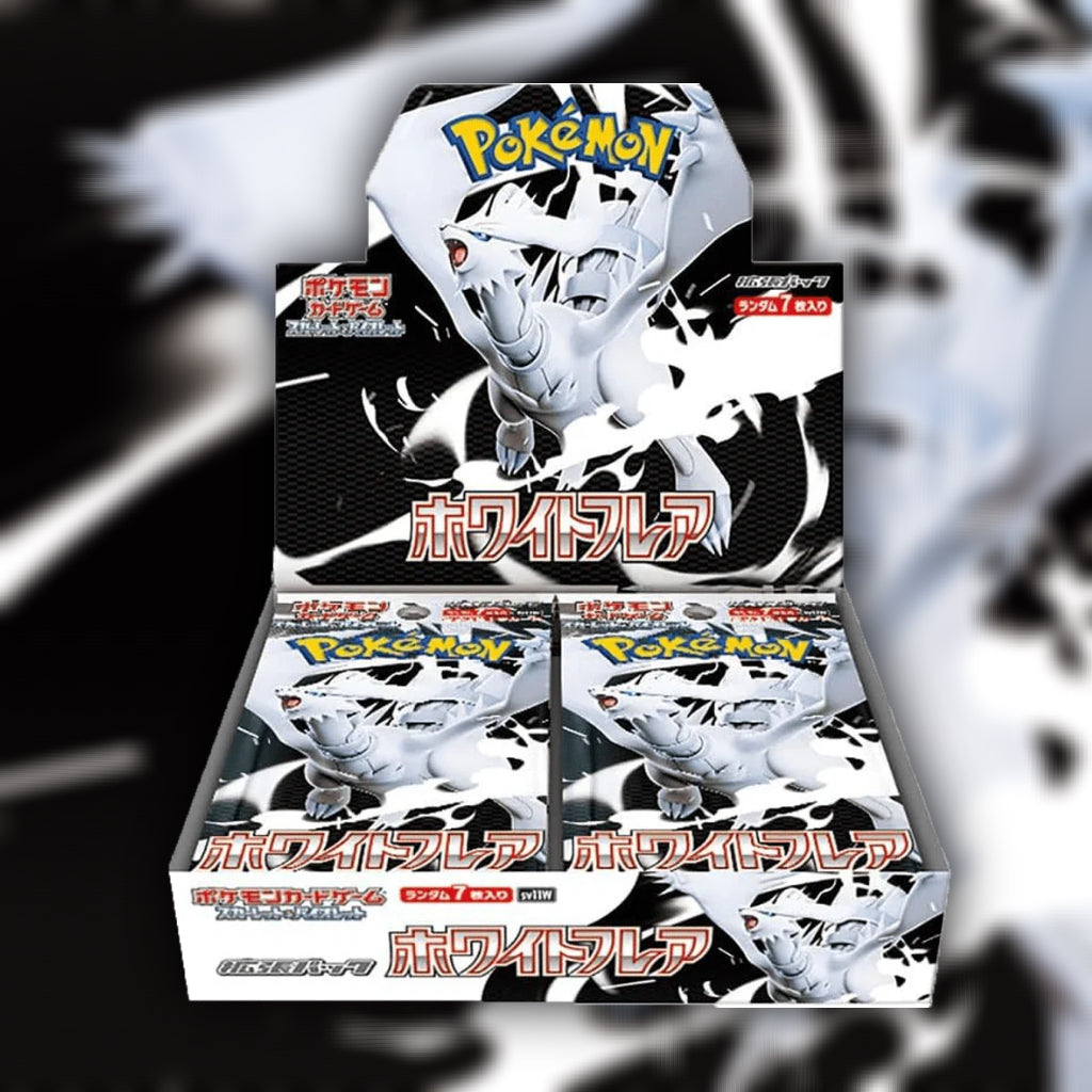 1X White Flare JP Booster Box